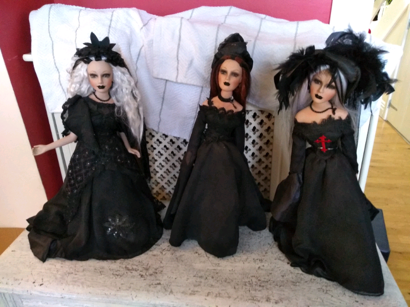 gothic porcelain dolls